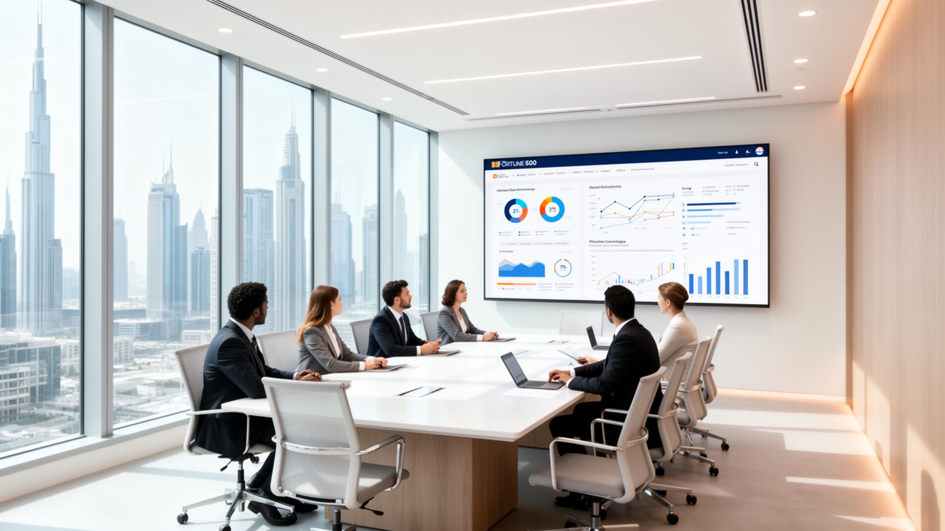 IGBS corporate boardroom strategy session